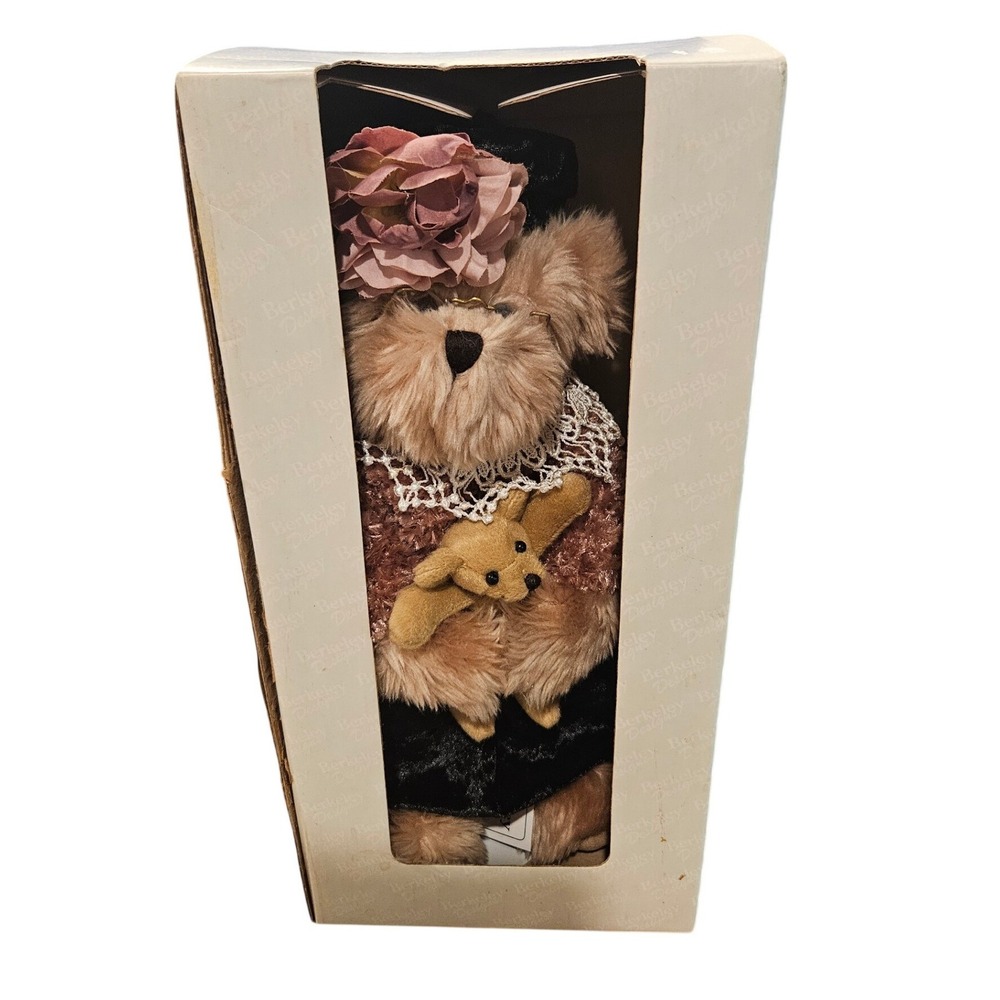 Berkeley Designs Grandma Bear 14 Inch Plush Vintage 1990s Collectible 585766